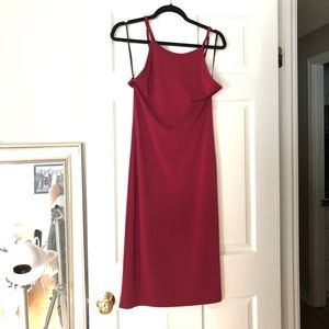 Maroon Forever 21 Dress